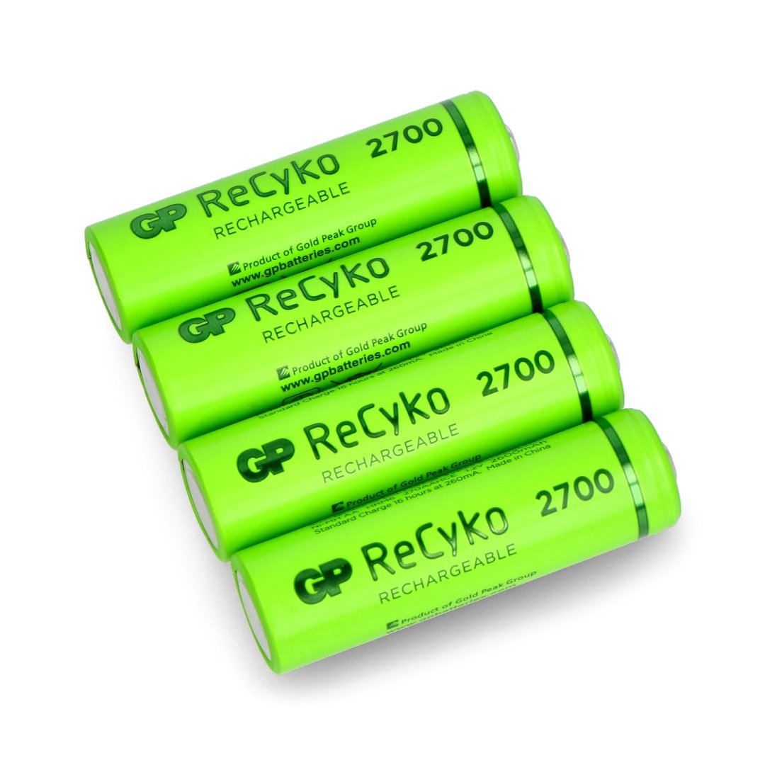 Baterie GP ReCyko + R6 AA Ni-MH 2600mAh - 4 ks.