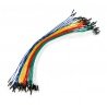Propojovací kabely female-male 30cm barevné - 50ks - zdjęcie 2