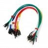 Propojovací kabely female-male 30cm barevné - 50ks - zdjęcie 1