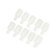8mm nylonová rozpěrka se závitem M3 - 10 ks.