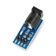 Modul s paticí DC 5,5x2,1mm + LED