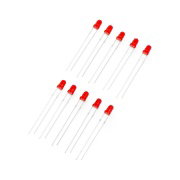 Dioda LED 3mm czerwona - 10szt.