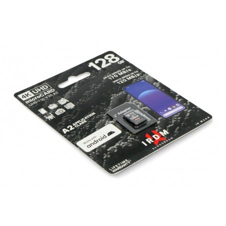IRDM by GOODRAM 128GB MICRO CARD UHS I U3 A2 + adapter