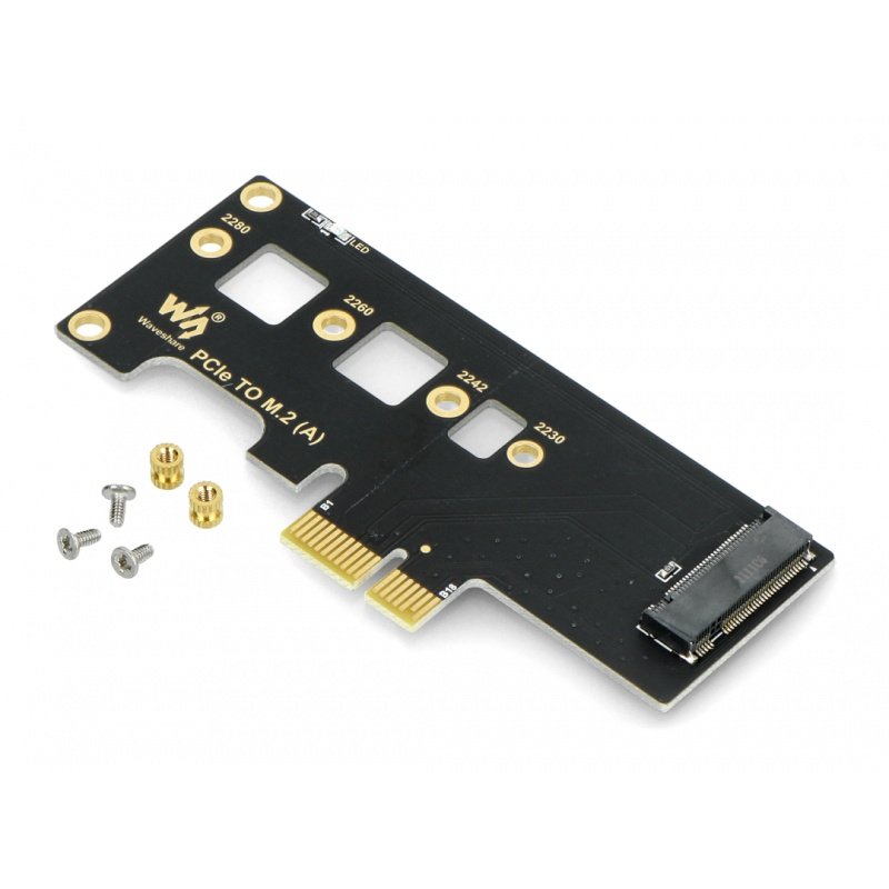 PCIe TO M.2 Adapter, Supports Raspberry Pi Compute Module 4