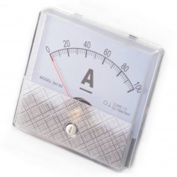 Analogový ampérmetr - panel DH-80 - 100A