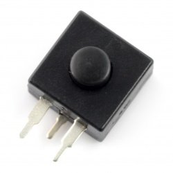 Spínač ON-OFF PB-12A-213WD, kulatý 30V / 1A