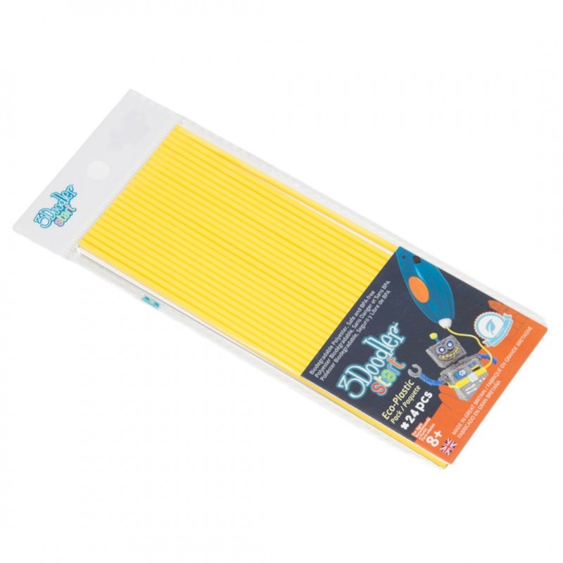 Kazety 3Doodler Start - žluté - 24 kusů