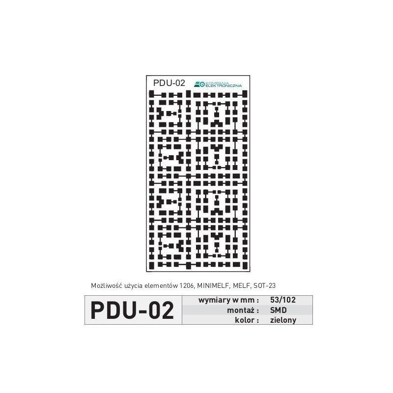 Univerzální PCB PDU02
