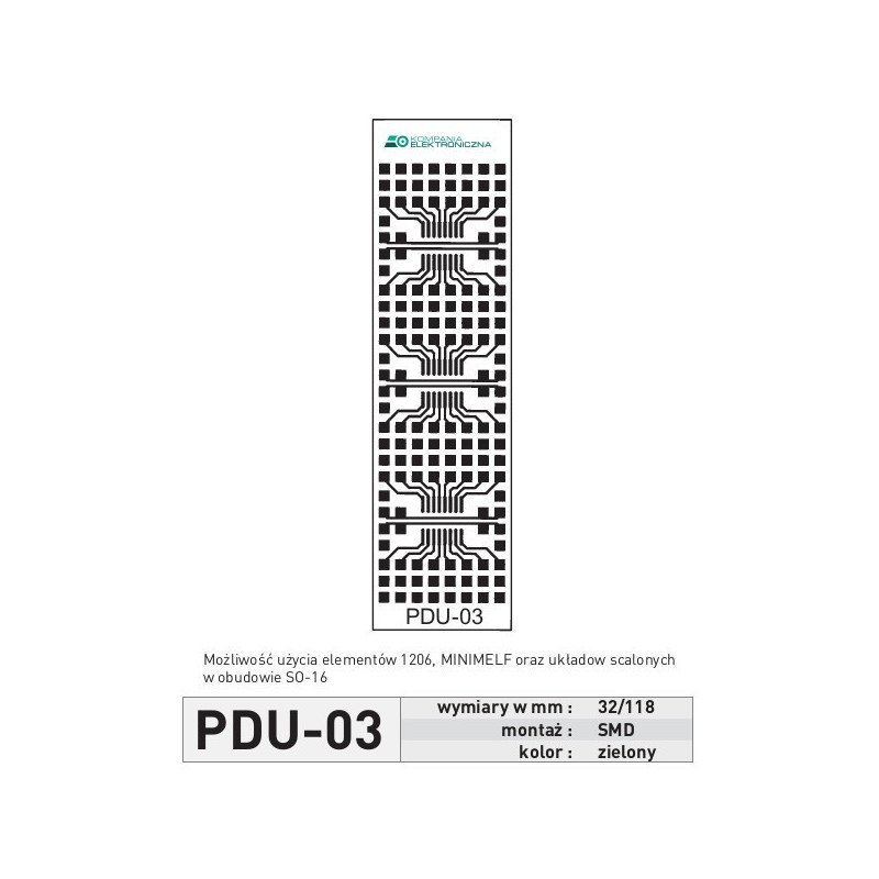 Univerzální PCB PDU03