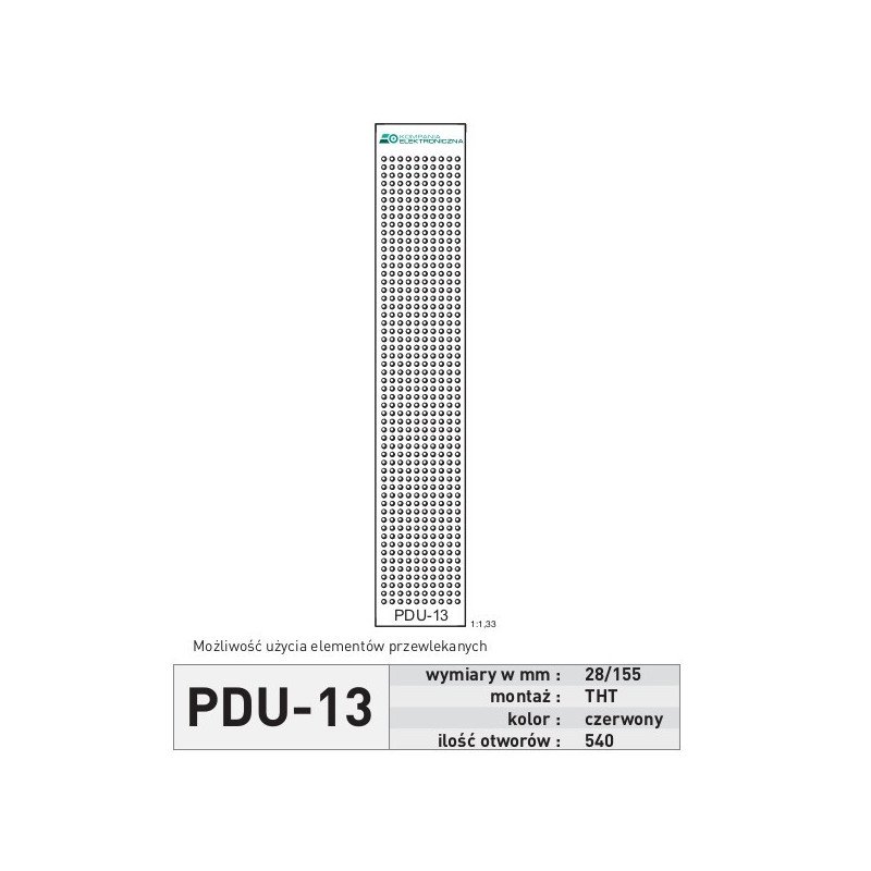Univerzální PCB PDU13
