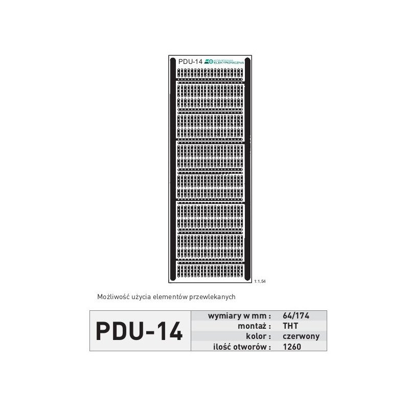 Univerzální PCB PDU14