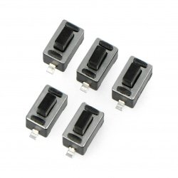 Taktický spínač 3x6mm / 5mm SMD - 5ks