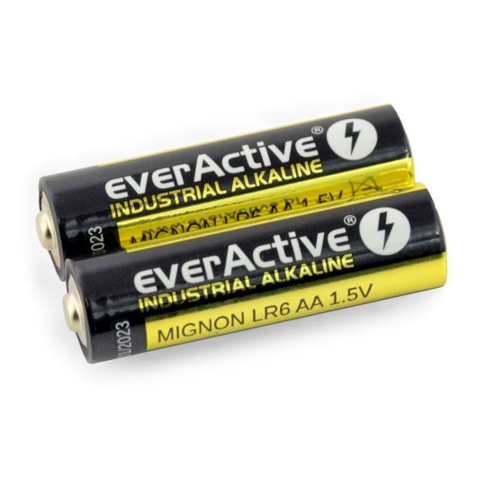 Alkalická AA baterie EverActive (R6 LR6) - 2 ks