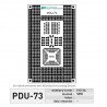 Univerzální deska PDU73 - SMD ADuC8xx - zdjęcie 2