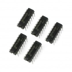 Logický obvod HD74LS03P 4xNAND - 5ks.