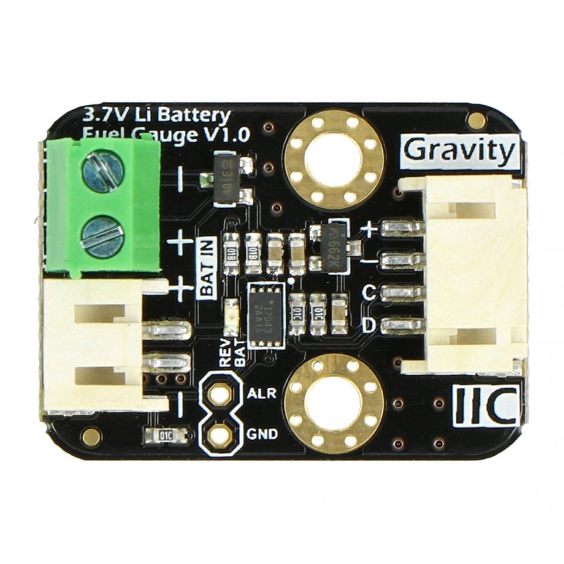 DFRobot Gravity - měřič úrovně nabití baterie I2C