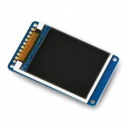 Grafický barevný TFT LCD 1,8 '' 128x160px se čtečkou microSD - SPI - Adafruit 358