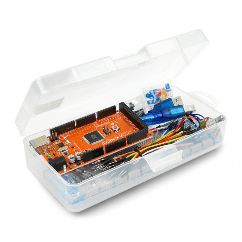 Sada elektronických součástek pro Arduino + Iduino Mega -