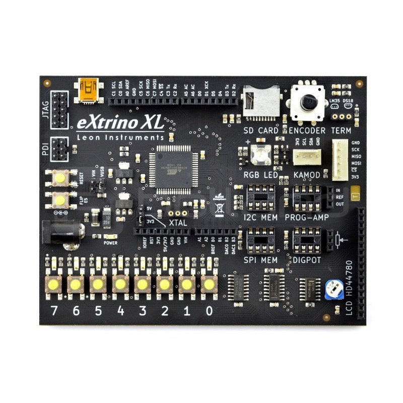Modul EXtrino XL s mikrokontrolérem ATXmega128A3U + bezplatný ONLINE kurz