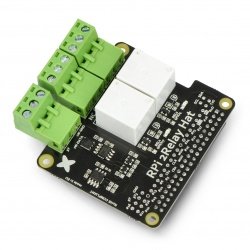 Reléový klobouk pro Raspberry Pi - 2 relé 240V / 10A