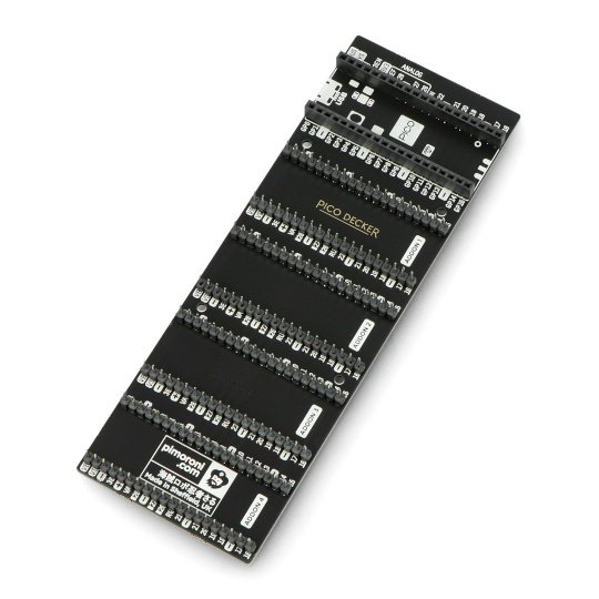 Pico Decker - čtyřnásobný expandér pinů pro Raspberry Pi Pico