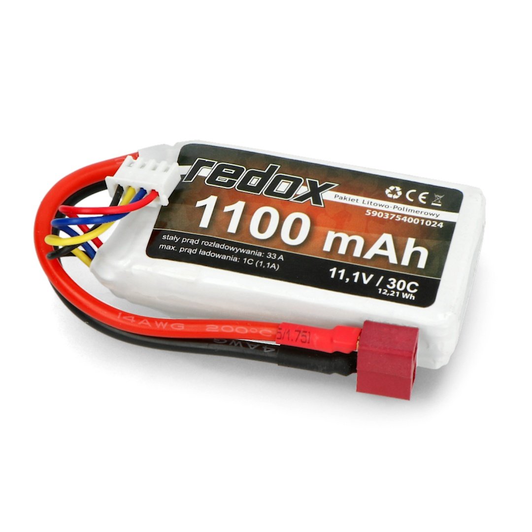 Redox 1100 mAh 11,1V 30C - pakiet LiPo