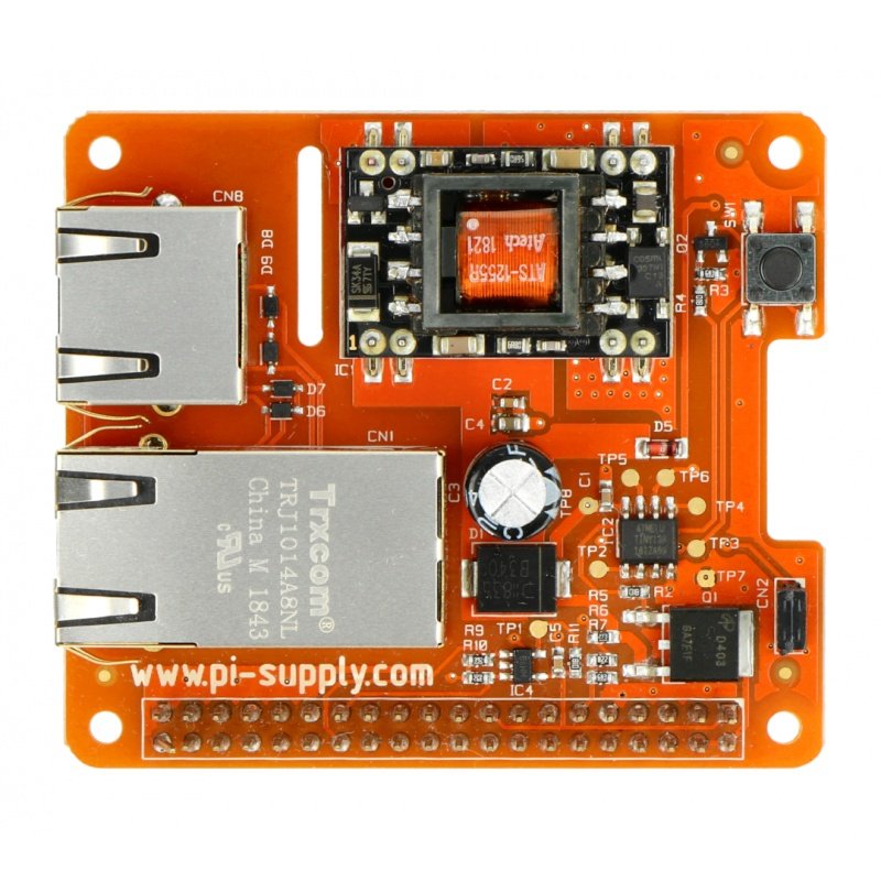 Přepínač Pi PoE HAT - napájení přes Ethernet pro Raspberry Pi