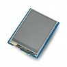 Dotykový LCD TFT Rev 2.1 2,8 '' 320x240px SPI se čtečkou - zdjęcie 1