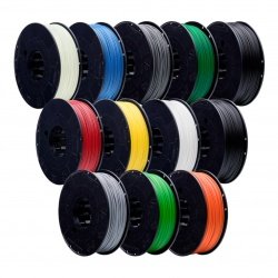 Zestaw filamentów Smooth ABS (11 różnych kolorów + ABS ESD