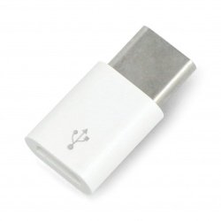 Adaptér USB micro-B na USB-C - originální pro Raspberry Pi 4 -