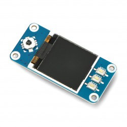 LCD TFT 1,44 '' 128x128px SPI - Klobouk pro Raspberry Pi 4/3 + / 3/...