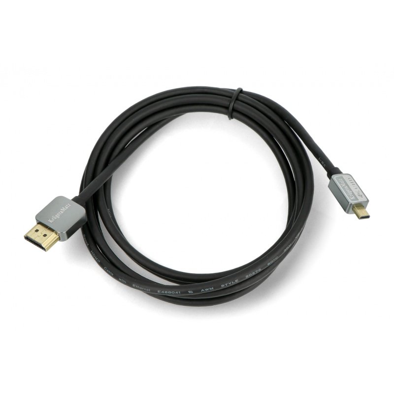 Kruger & Matz microHDMI - kabel HDMI - 1,8 m