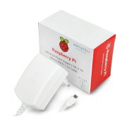 MicroUSB 5.1V / 2.5A napájecí zdroj pro Raspberry Pi 3B + / 3B