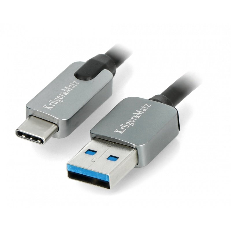 Kabel USB 3.0 A - USB C 5 Gb / s 0,5 m Kruger & Matz KM0347