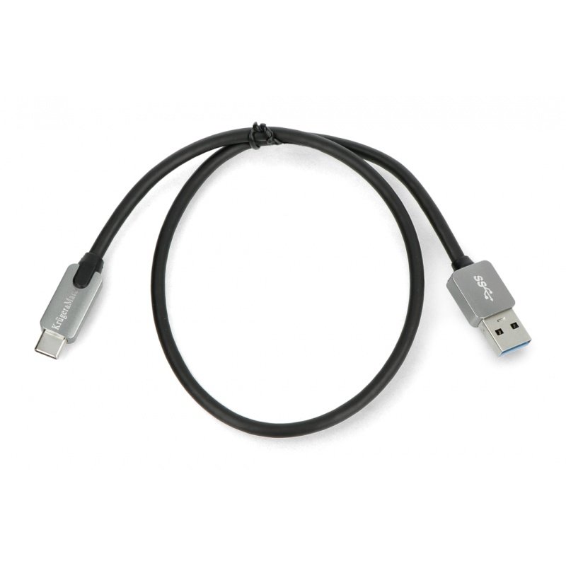 Kabel USB 3.0 A - USB C 5 Gb / s 0,5 m Kruger & Matz KM0347