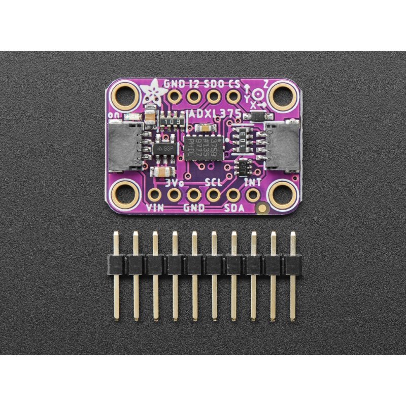 ADXL375 - High G Accelerometer (+-200g) with I2C and SPI -