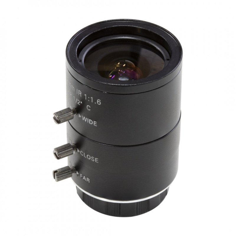 Arducam 4-12mm Varifocal C-Mount Lens