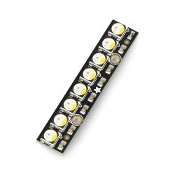NeoPixel Stick - LED pásek 8 x RGBW 5050 - WS2812B / SK6812 -