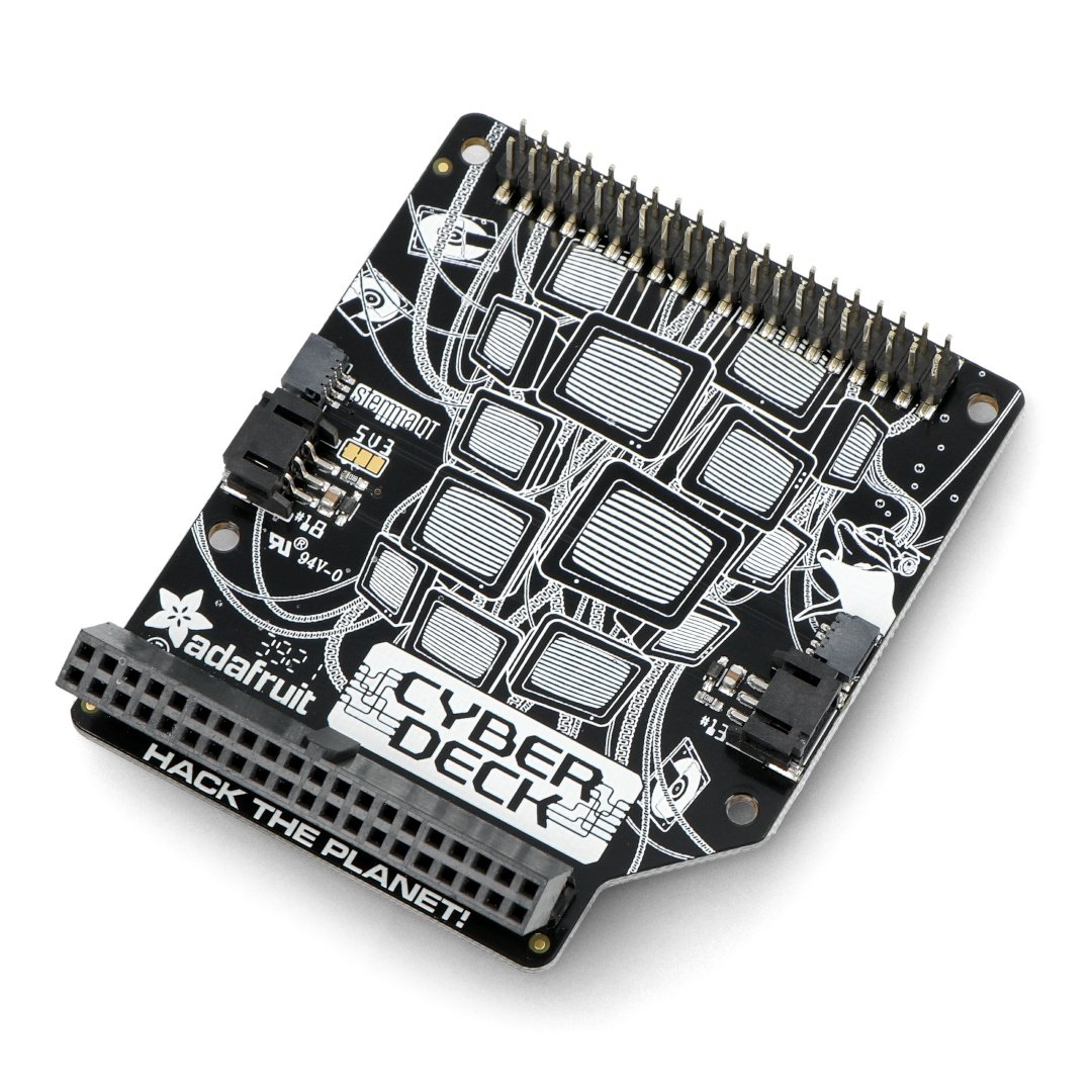 Adafruit Cyberdeck HAT - GPIO adaptér pro Raspberry Pi 400 -