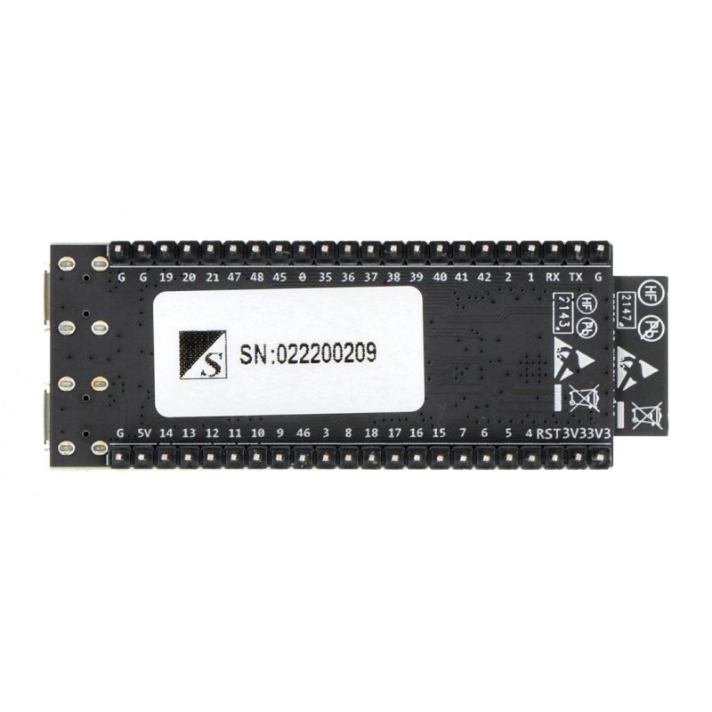 ESP32-S3-DevKitC-1-N8 - WiFi + Bluetooth - vývojová deska se