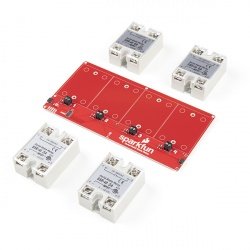 SparkFun Qwiic Quad Solid State Relay Kit – sada s polovodičovými relé – SparkFun KIT-16833