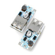 Velleman VMA403 - stupňový převodník 5V 0,6 A s USB portem - 2