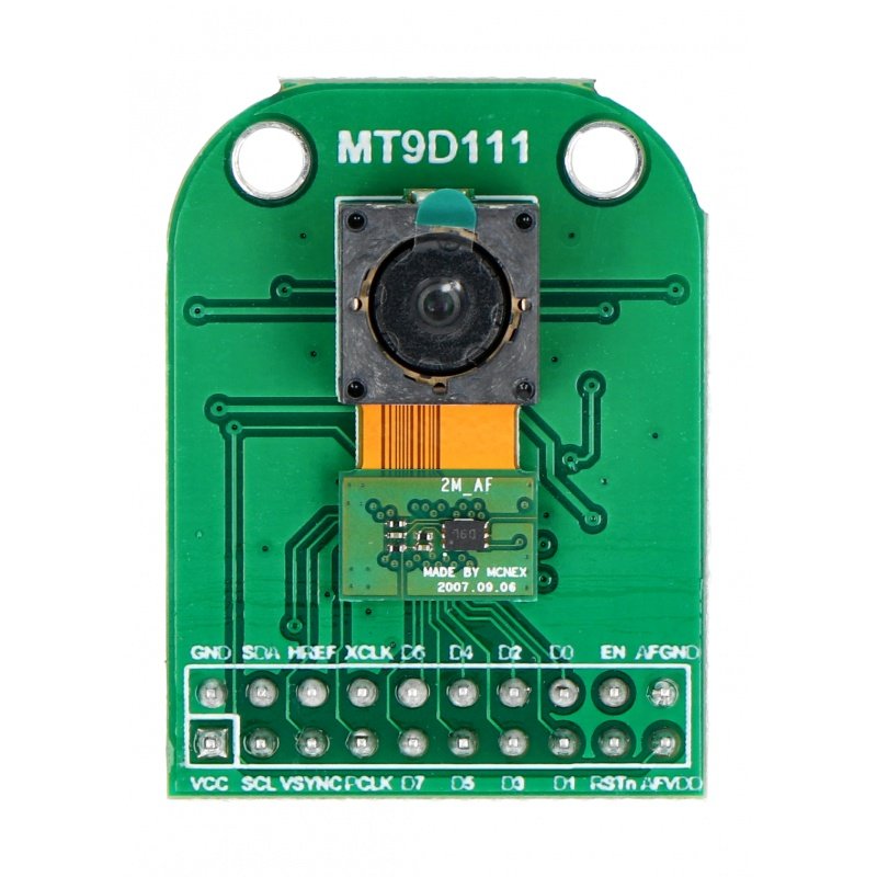 Modul kamery ArduCam MT9D111 2MPx JPEG AutoFocus