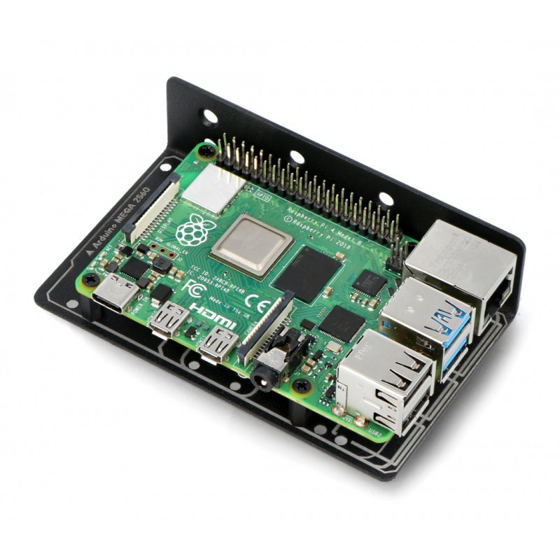Raspberry Pi DIN Rail Mount ( Arduino, RPi 4B/3B+/3B/2B/B+, Pi