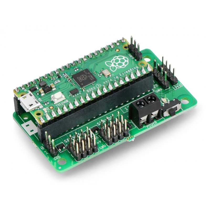 Kitronik Simply Servos Board for Raspberry Pi Pico