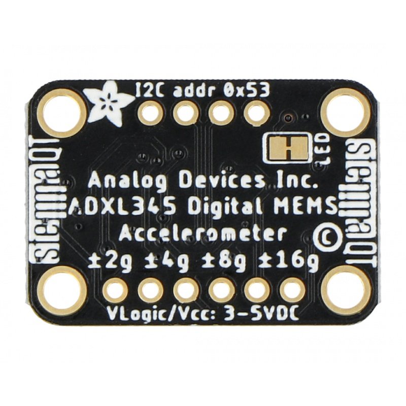 ADXL345 - 3osý I2C / SPI akcelerometr - Qwiic / STEMMA QT -