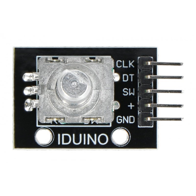 Senzor otáčení, pulzátor, kodér s tlačítkem - Iduino SE055