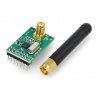 Rádiový modul NRF905 433 MHz - transceiver THT s anténou - zdjęcie 4