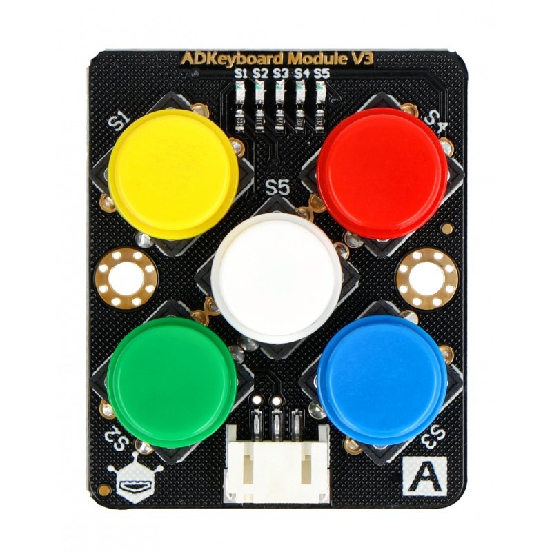 ADKeyboard v3 - modul klávesnice s barevnými tlačítky