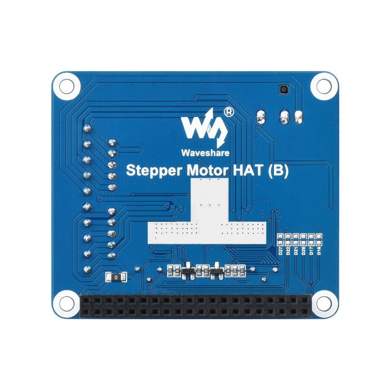 HRB8825 Stepper Motor HAT For Raspberry Pi, Drives Two Stepper